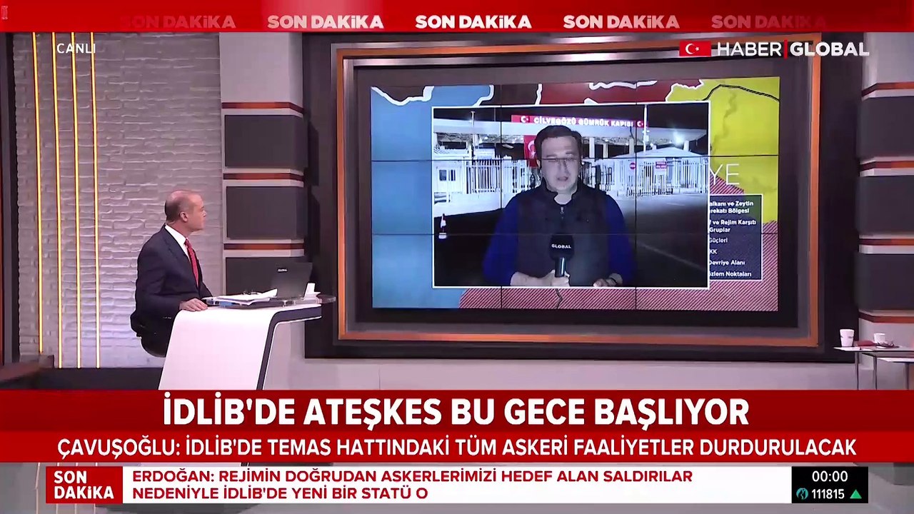 İdlib'de ateşkes başladı