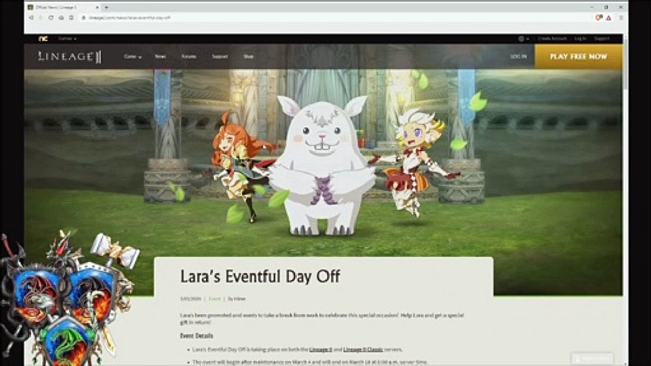 Evento: Lara’s Eventful Day Off (2020-03-04) - Update Winter of War