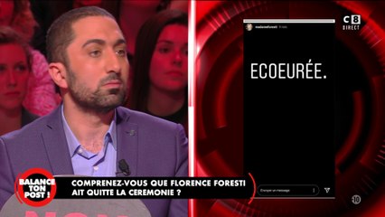 Florence Foresti a-t-elle bien fait de quitter la cérémonie ?