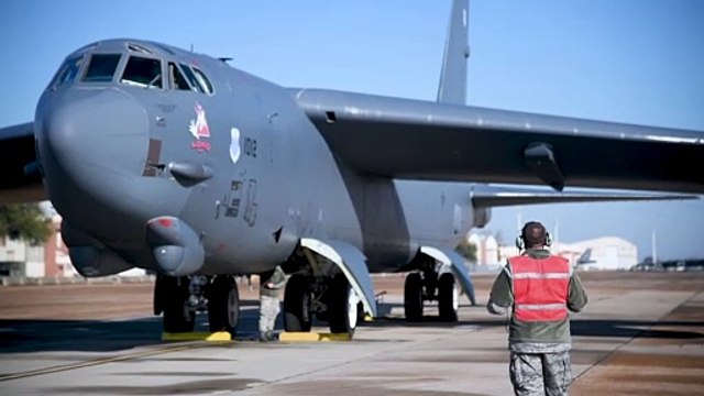 US Air Force - B-52H Stratofortresses Depart for Nellis Air Force Base, Nev. March 5, 2020