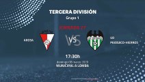 Previa partido entre Arosa y UD Paiosaco-Hierros Jornada 27 Tercera División