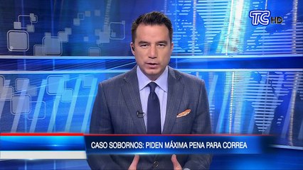 VIDEO | Caso 'Sobornos': piden máxima pena para Rafael Correa