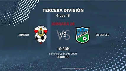 Previa partido entre Arnedo y CD Berceo Jornada 28 Tercera División