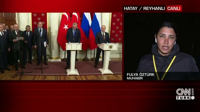 CNN TÜRK muhabiri Fulya Öztürk sıfır noktasındaki son durumu aktardı