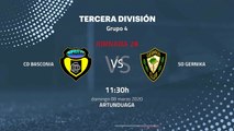 Previa partido entre CD Basconia y SD Gernika Jornada 28 Tercera División