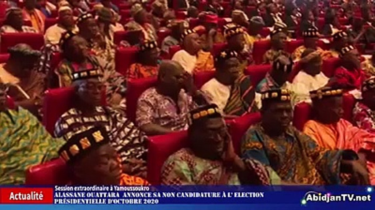 Côte d'Ivoire : Alassane Ouattara renonce à briguer un 3è mandat