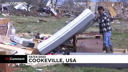 États-Unis : 25 morts dans de violentes tornades dans le Tennessee