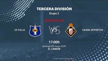 Previa partido entre CD Tuilla y Caudal Deportivo Jornada 28 Tercera División