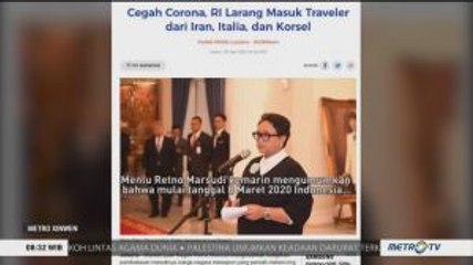 RI Larang Masuk Turis Iran, Italia dan Korsel