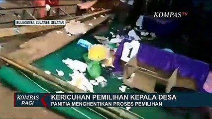 Pemilihan Kepala Desa Berujung Ricuh, Sejumlah Fasilitas TPS Dirusak