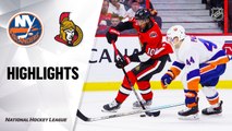 NHL Highlights | Islanders @ Senators 3/05/2020