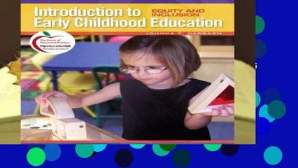 Introduction to Early Childhood Education: Equity and Inclusion (myeducationlab (Access Codes))