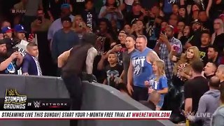 Roman Reigns storms into Shane McMahon’s VIP room- Raw, June 17, 2019