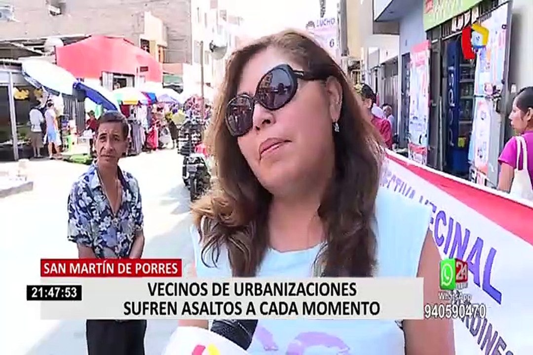 SMP: tres urbanizaciones han sido tomadas por la delincuencia