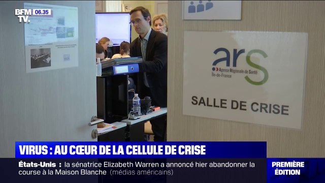 Coronavirus: au cœur d'une cellule de crise de l'Agence régionale de santé