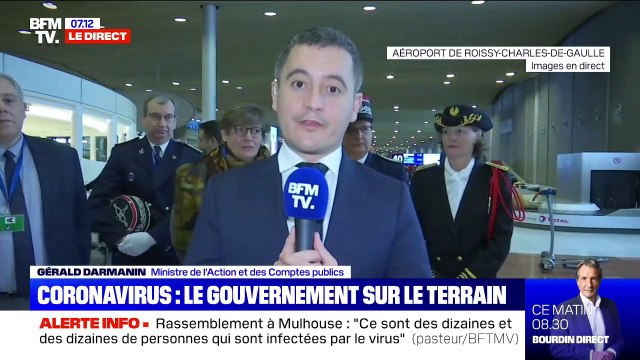 Le service public fonctionne correctement dans tous les aéroports de France. Depuis Roissy, Gérald Darmanin se veut rassurant sur le fonctionnement des aéroports en France