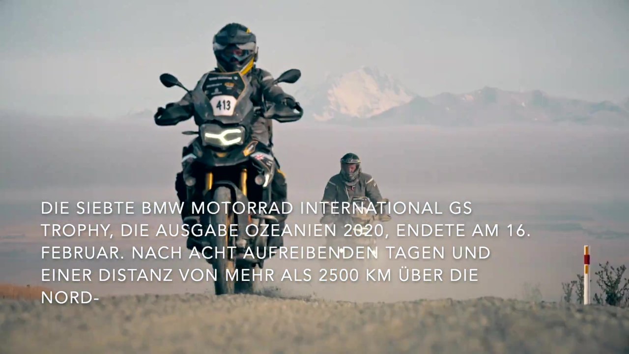 BMW MOTORRAD INTERNATIONAL GS TROPHY OZEANIEN 2020