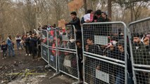 Turkish police bolster Greek border to stop migrants' return