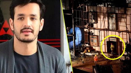 Akhil injured in Shooting Spot | Most Eligible Bachelor | Dilip | Manju Warrior