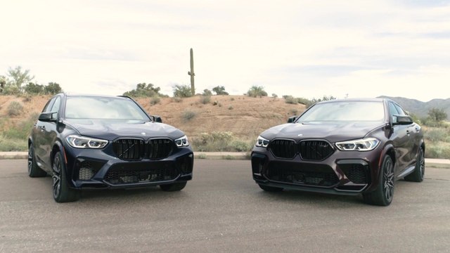The all-new BMW X5 M Competition and the all-new X6 M Competition Design