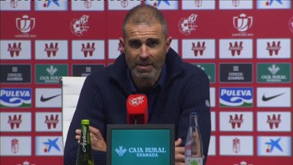 Garitano: "El equipo tiene dos cojones y siempre sigue hasta el final"