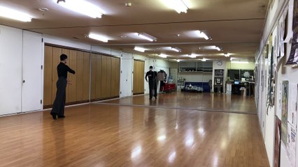 ルンバのステップを踊ってみた