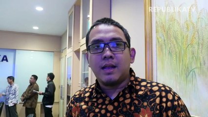 Humas Ikatan Dai Indonesia (Ikadi) Gena Bijaksana (kanan) bersama jajaran anggota berkunjung ke kantor Republika, Jakarta, Kamis (5/3).