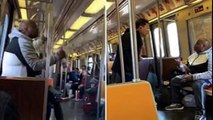 New York City subway rider spays Asian man with Febreze on subway