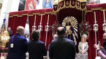 José Luis Martínez Almeida visita al cristo de Medinaceli