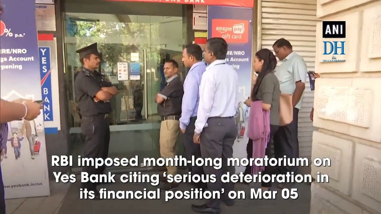 Yes Bank customers rush to ATMs in Mumbai after RBI caps withdrawal limit