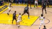 Curry marks return with outrageous behind-the-back assist