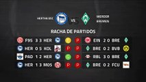 Previa partido entre Hertha BSC y Werder Bremen Jornada 25 Bundesliga
