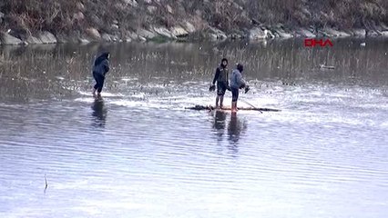 Göçmenler avrupa yolunda botlarla meriç'i geçiyor -2