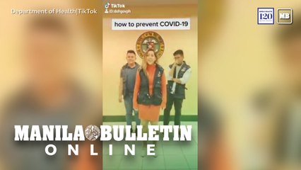 DOH uses TikTok video on COVID-19 awareness