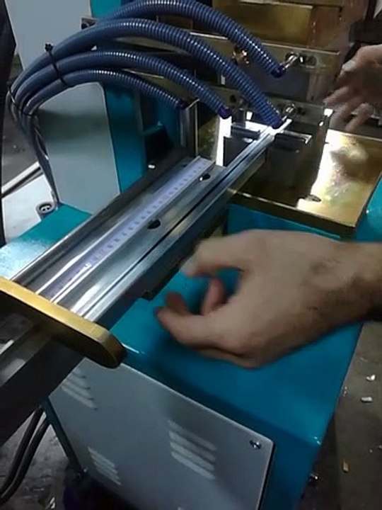 90 Degree Hydraulic Pipe Right Angle Notching Machine 90 DERECE PROFİL KESME MAKİNASI