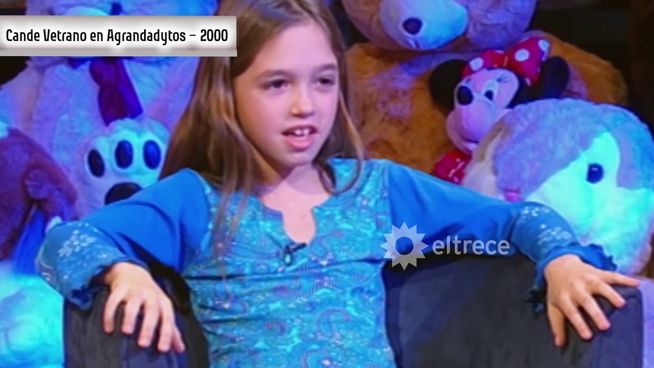 La primera aparición televisiva de Candela Vetrano, en -Agrandadytos