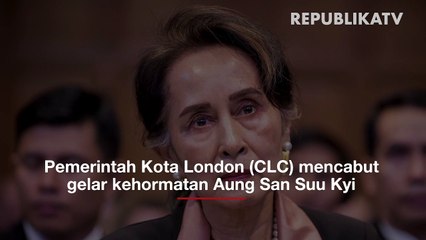 Pendukung pemimpin Myanmar Aung San Suu Kyi turun ke jalan, Selasa (10/12), di Yangon.