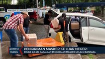 Polda Sulsel Gagalkan Pengiriman Masker Melalui Bandara