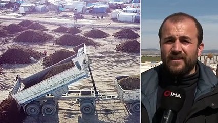Fırat Kalkanı Bölgesi’nde Mülteciler İçin Briket Evler Yapılıyor