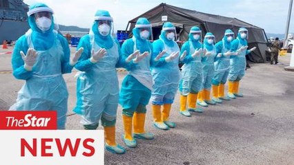 TLDM: Officers, crew of KD Lekiu test negative Covid-19