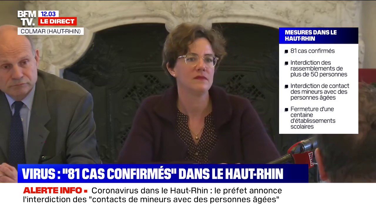 Coronavirus: l'ARS du Grand-Est dénombre 81 cas "avérés" dans le Haut-Rhin