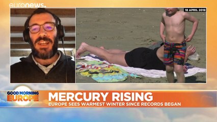 Europe sees warmest winter since records began