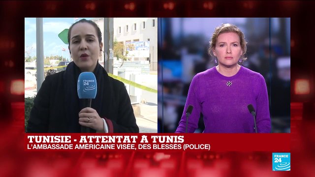 Attentat à Tunis - 2 assaillants dont un en fuite : L'ambassade américaine visée, des blessés