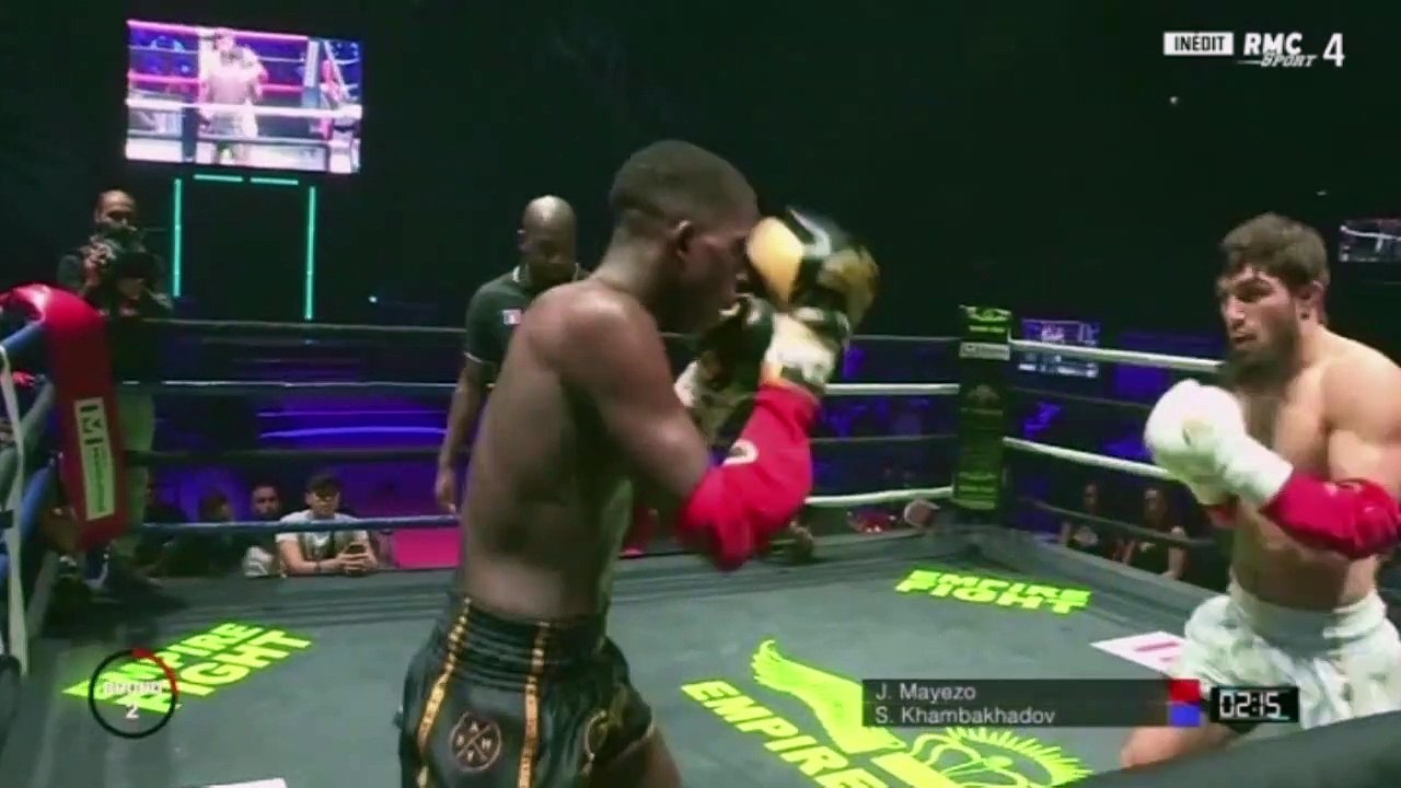 Jonathan vs MAYEZO vs Sayfullakh KHAMBAKHADOV EMPIRE FIGHT 8.2.2020 Montbéliard FRANCE