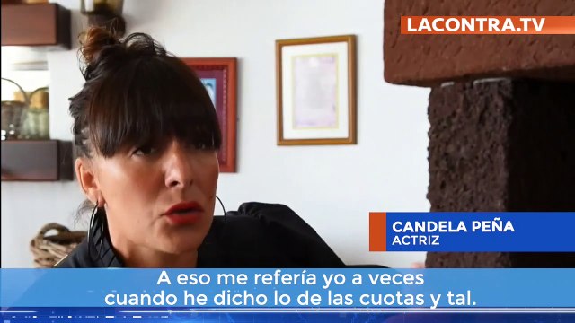 Candela Peña: No quiero que me dirija una mujer por ser mujer, quiero que me dirija alguien capaz