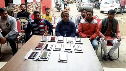 शामलीः पुलिस ने चोरी के 17 मोबाइल किए बरामद