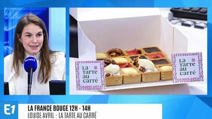 La France bouge : Louise Avril, Présidente fondatrice La tarte au carré, des tartes sucrées et salées parisiennes