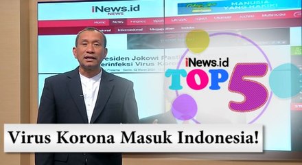 TOP 5, Virus Korona Masuk Indonesia dan Penghentian Aktivitas Umrah di Arab Saudi