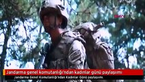 Jandarma genel komutanlığı'ndan kadınlar günü paylaşıımı