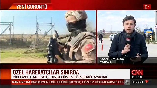 Özel harekat polisleri Yunanistan sınırında